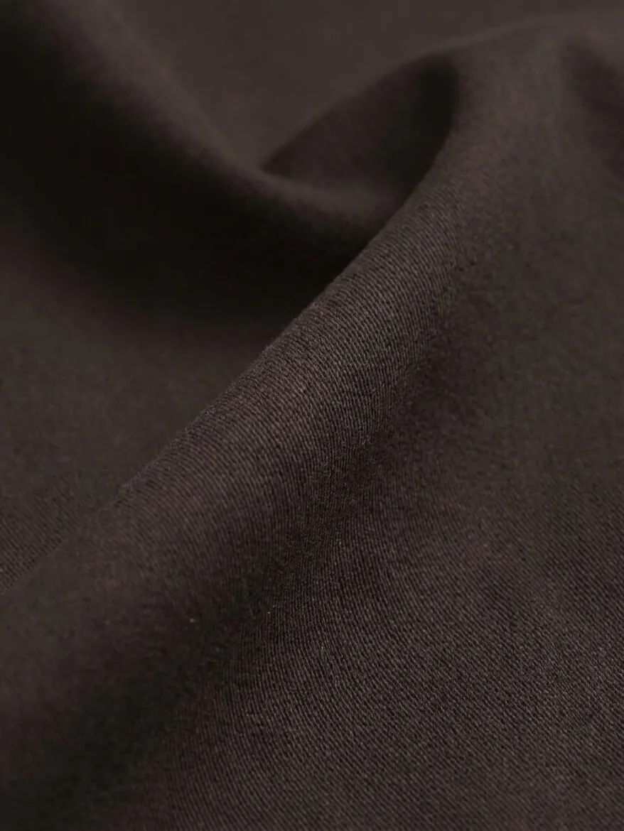 Kahverengi Düz Dokuma Slim Fit Spor Pamuk Karışımlı Pantolon - 10