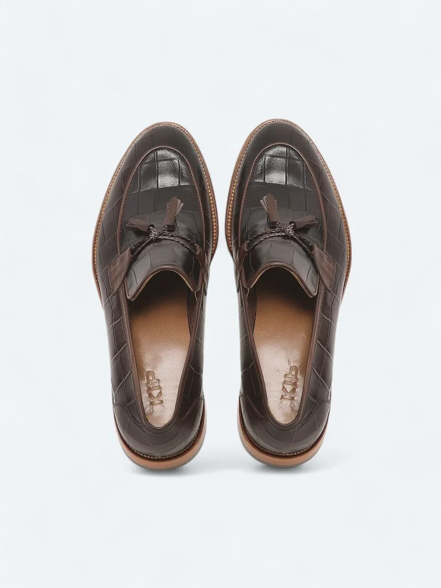 Kahverengi Loafer - 5