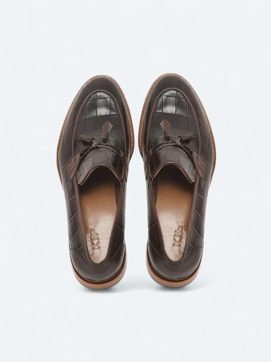 Kahverengi Loafer - 5