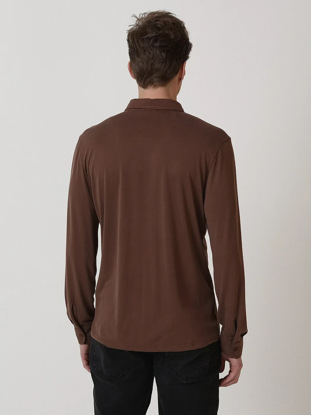 Kahverengi Regular Fit Casual Gömlek - 5