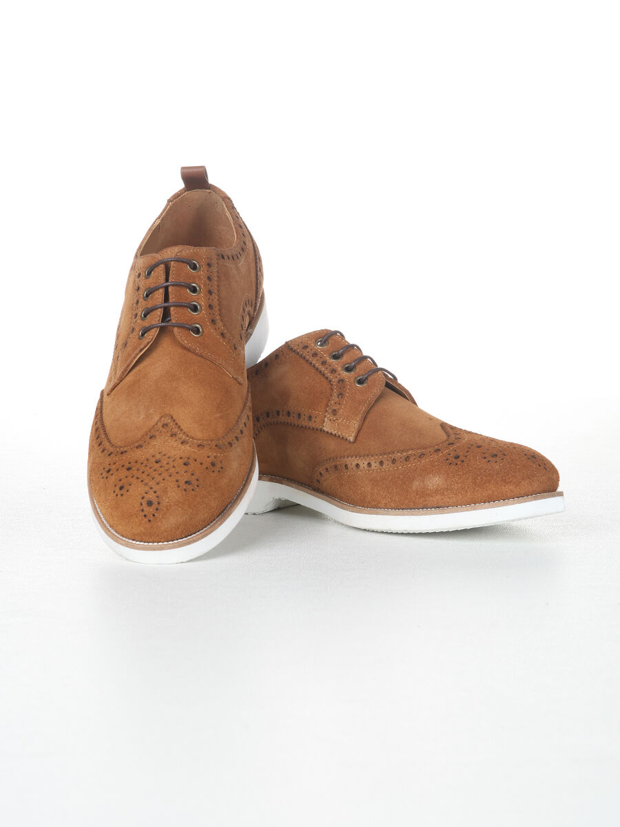Kahverengi Süet Casual Ayakkabı - 2