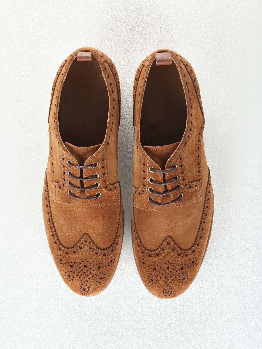 Kahverengi Süet Casual Ayakkabı - 5