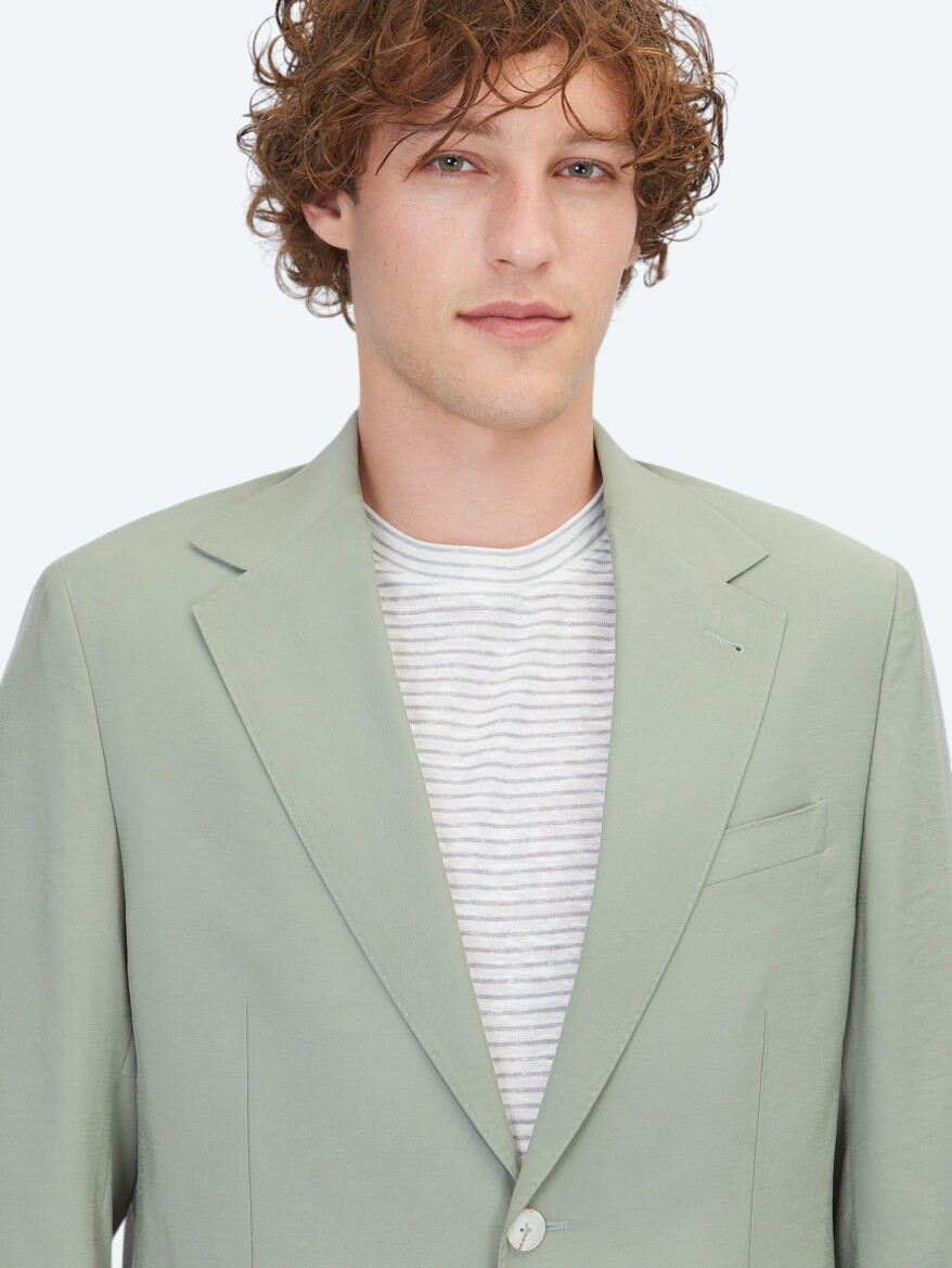 Khaki Modern Fit Suit - 3