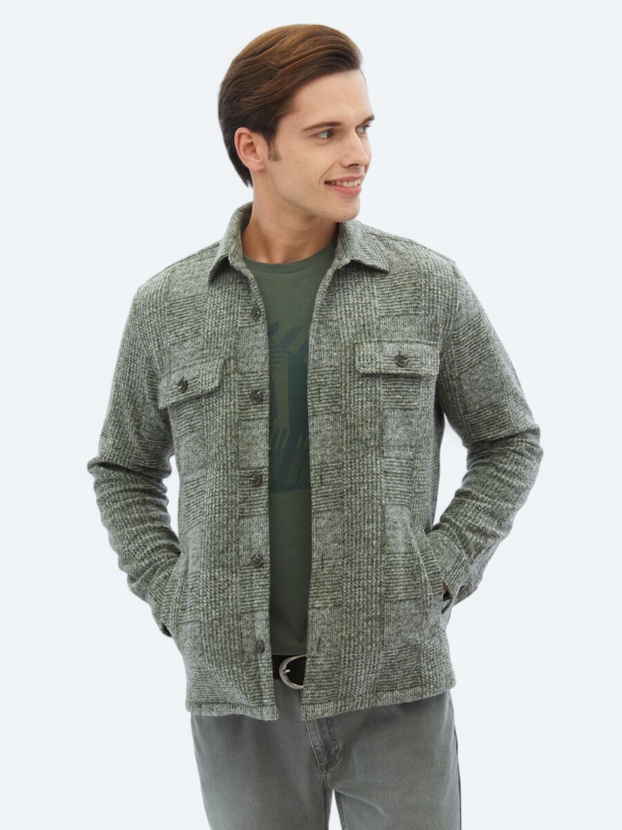 Khaki Overshirt - 2