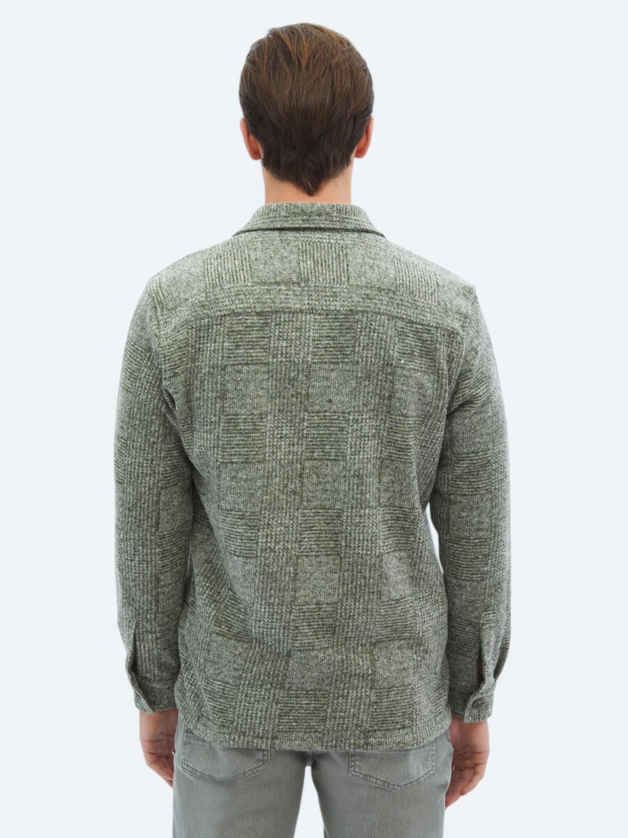 Khaki Overshirt - 7