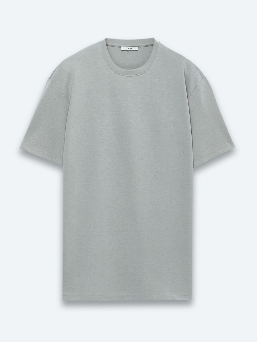 Khaki Plain T-Shirt - 5