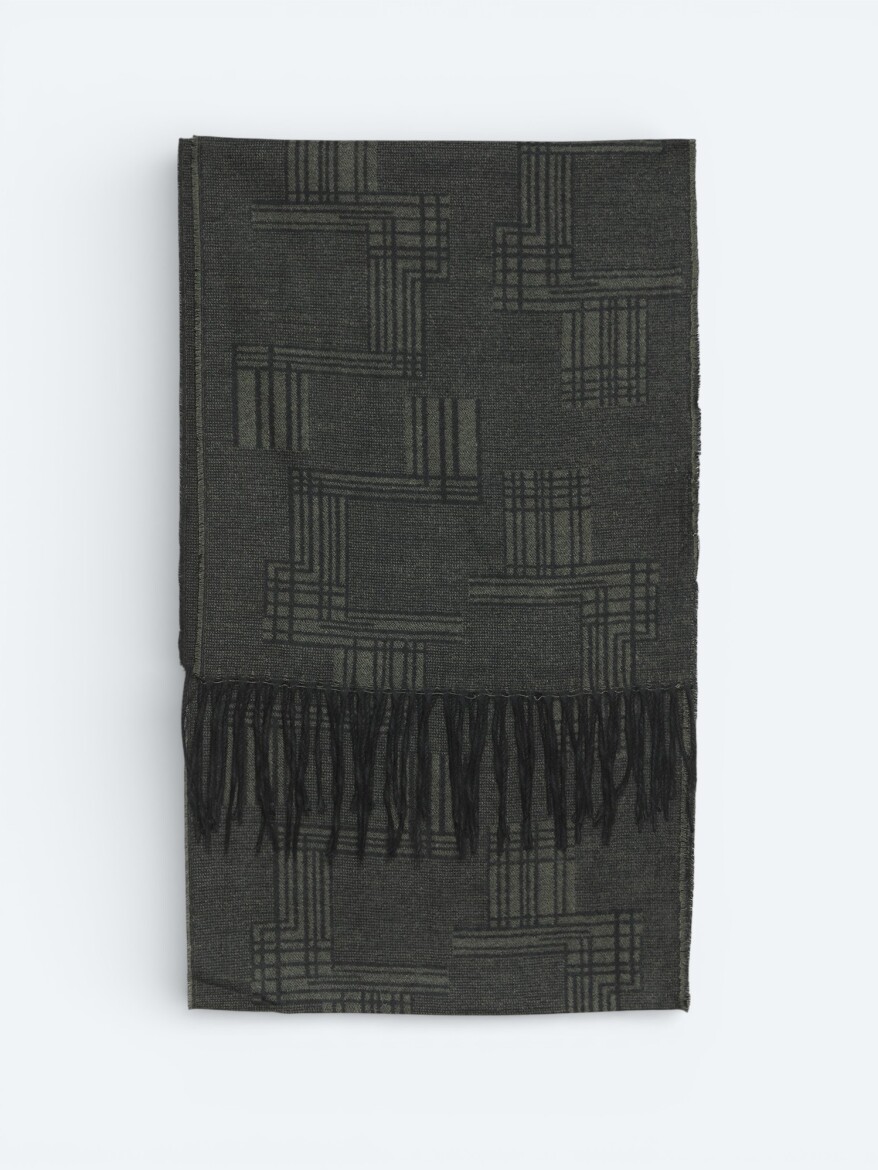 Khaki Scarf - KİP