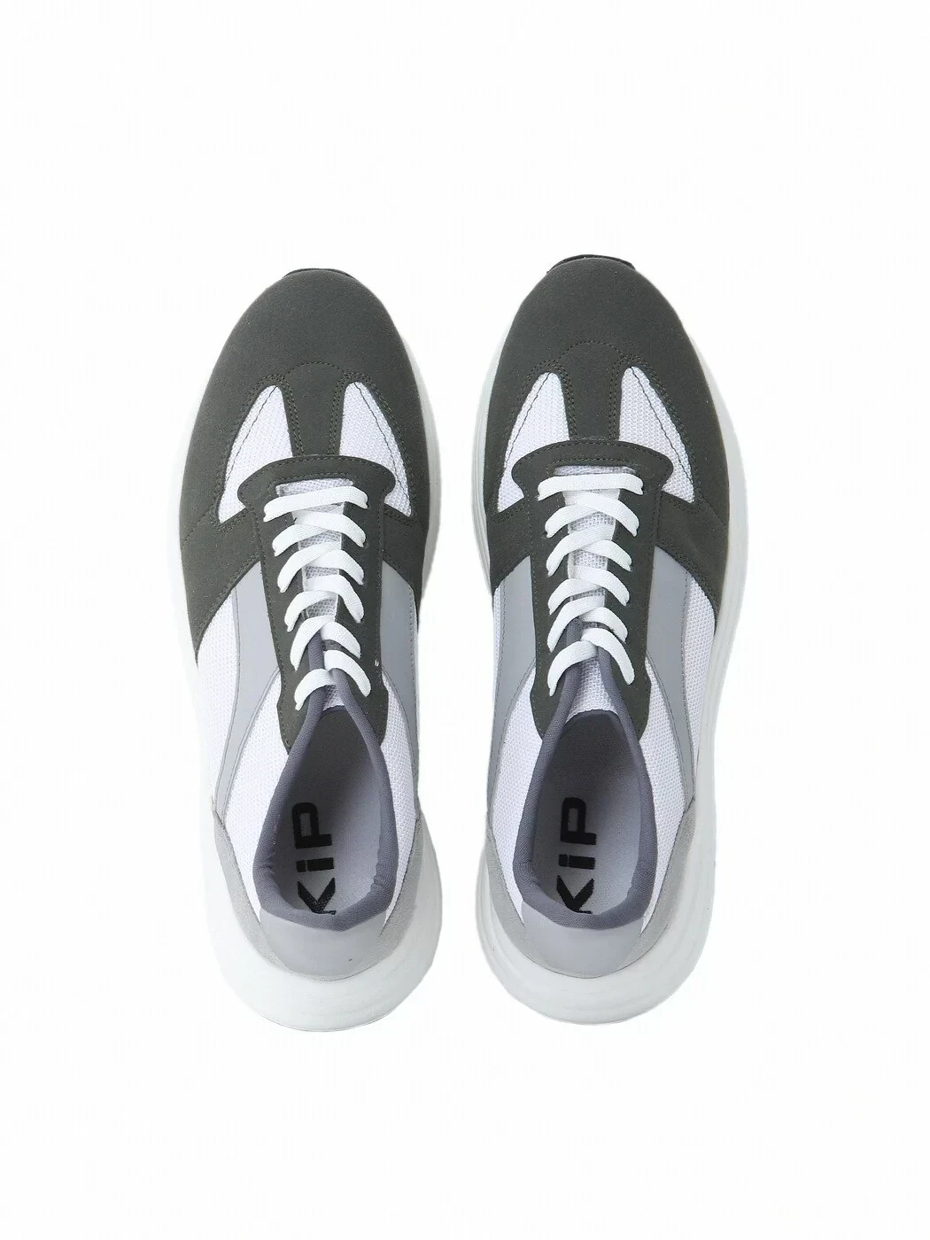 Khaki Suede Sport Sneaker - 5