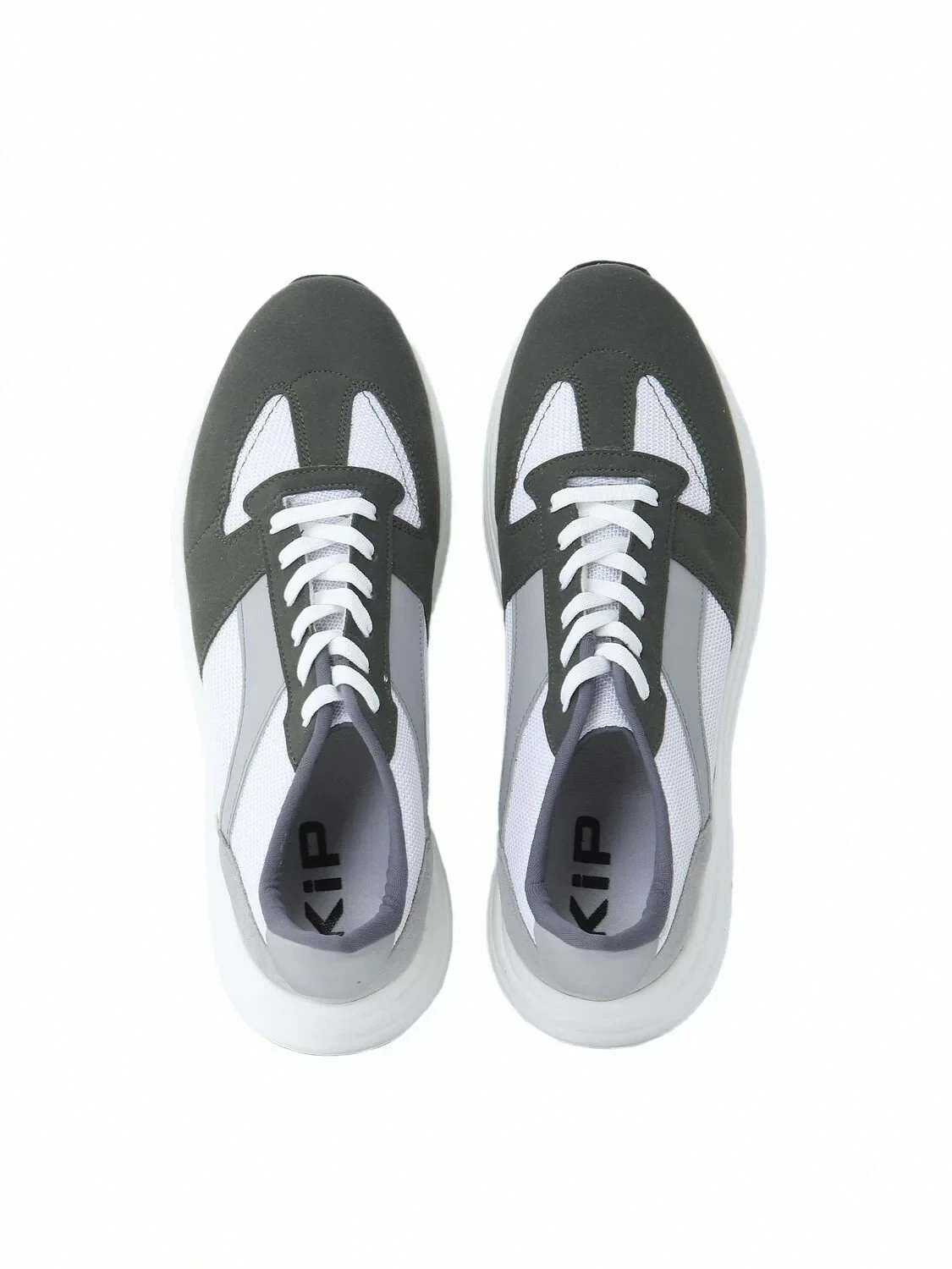 Khaki Suede Sport Sneaker - 5
