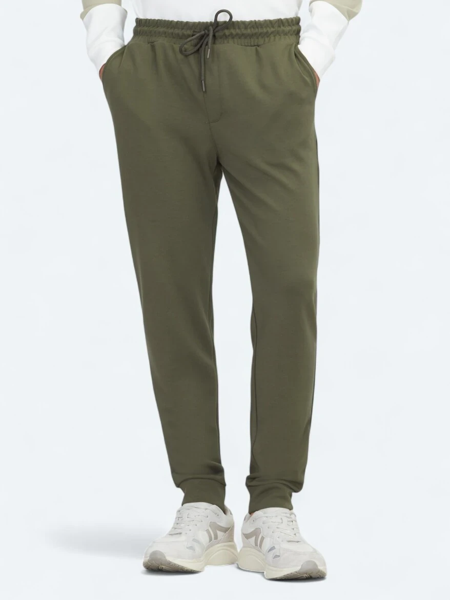 Khaki Sweat Pants - KİP