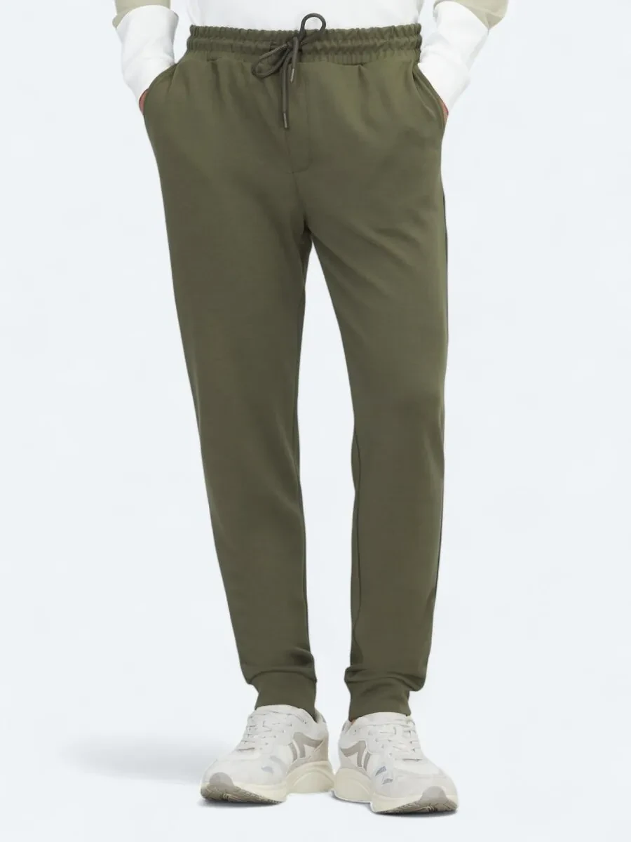 Khaki Sweat Pants - 2
