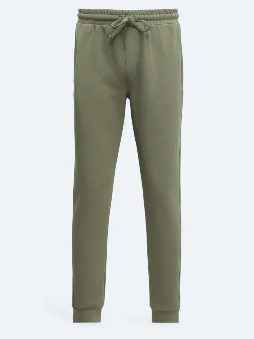 Khaki Sweat Pants - 5