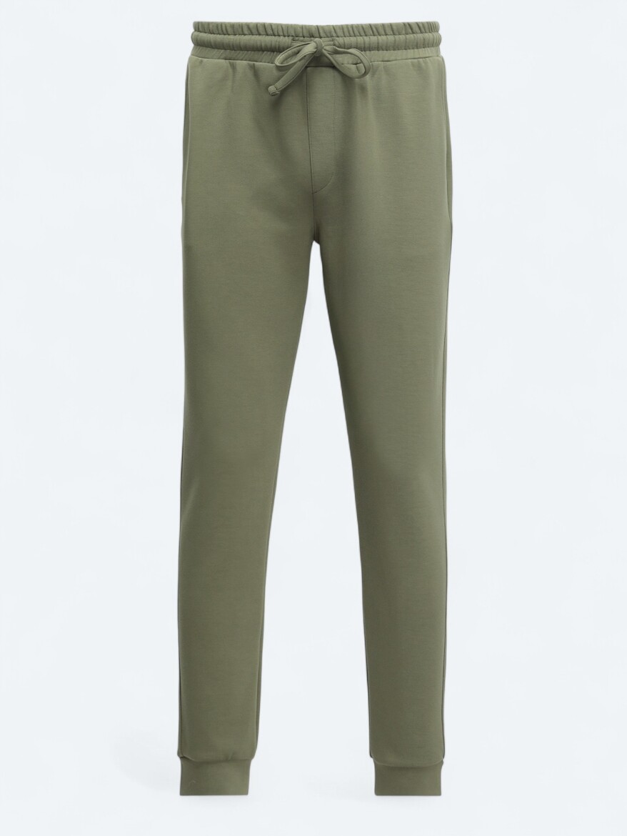 Khaki Sweat Pants - 5