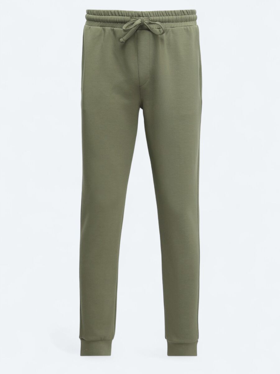 Khaki Sweat Pants - 5