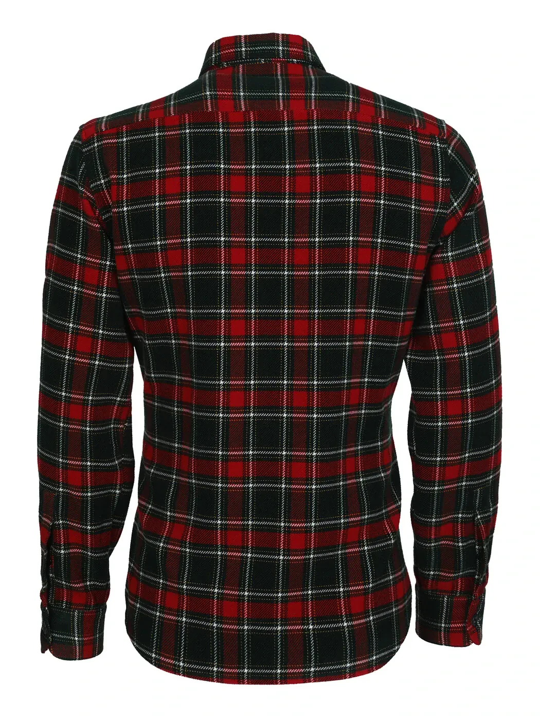 Kırmızı Kareli Regular Fit Dokuma Casual Gömlek - 7