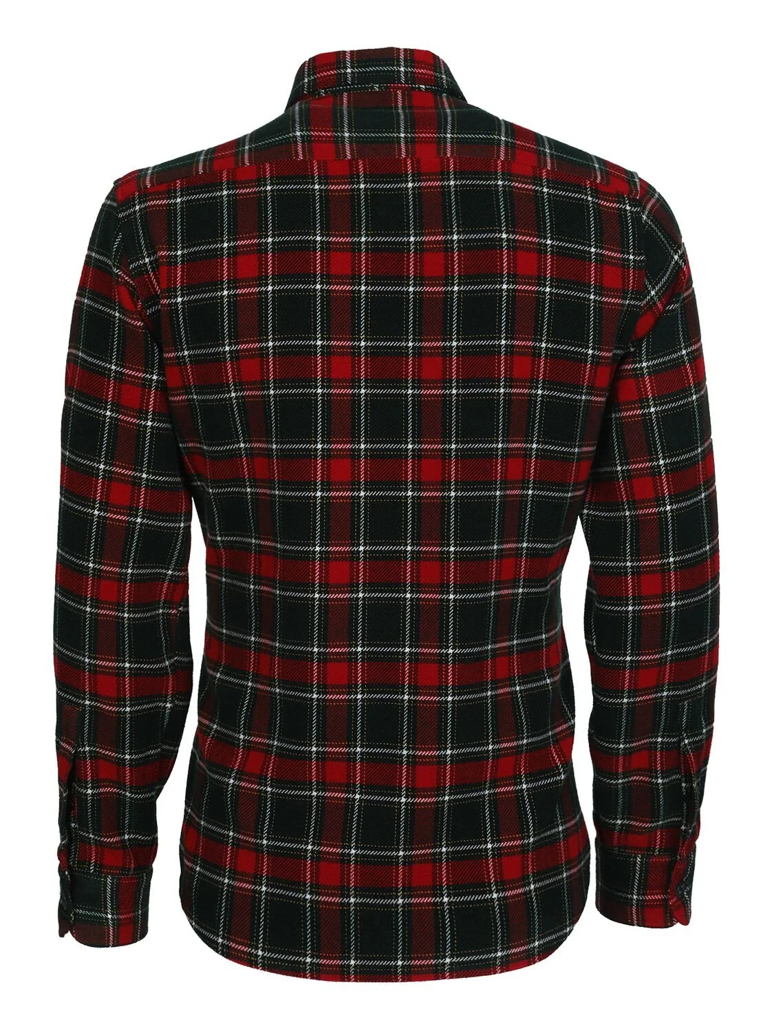 Kırmızı Kareli Regular Fit Dokuma Casual Gömlek - 7