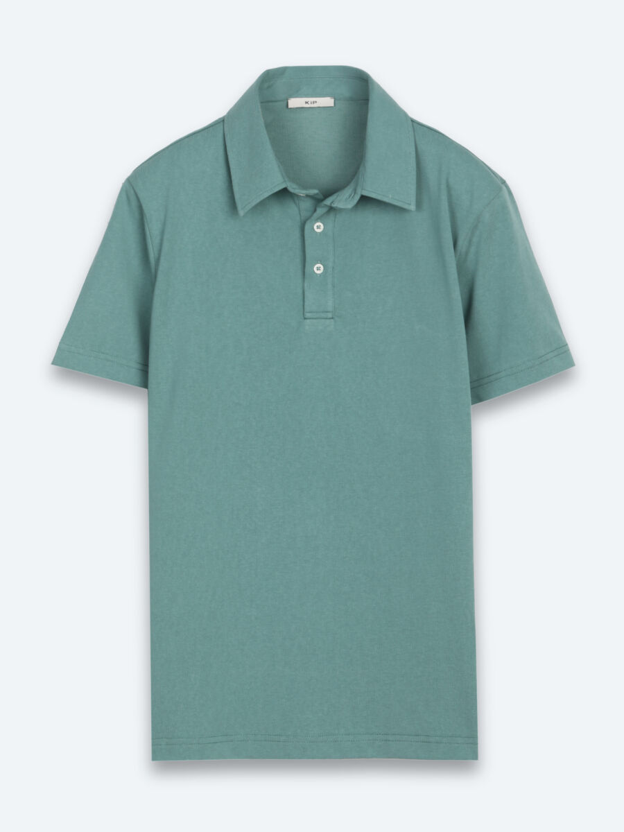 Koyu Haki Düz Pamuk Karışımlı T-Shirt - 6