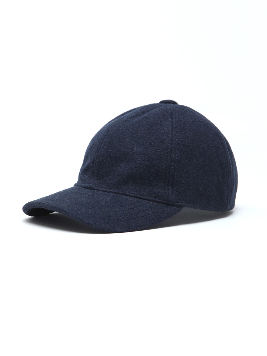 Lacivert %73 Polyester ,%27 Yün Sapka - KİP