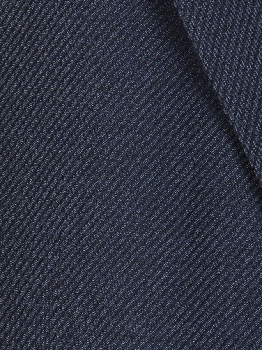 Lacivert Çizgili Regular Fit Ceket - 9