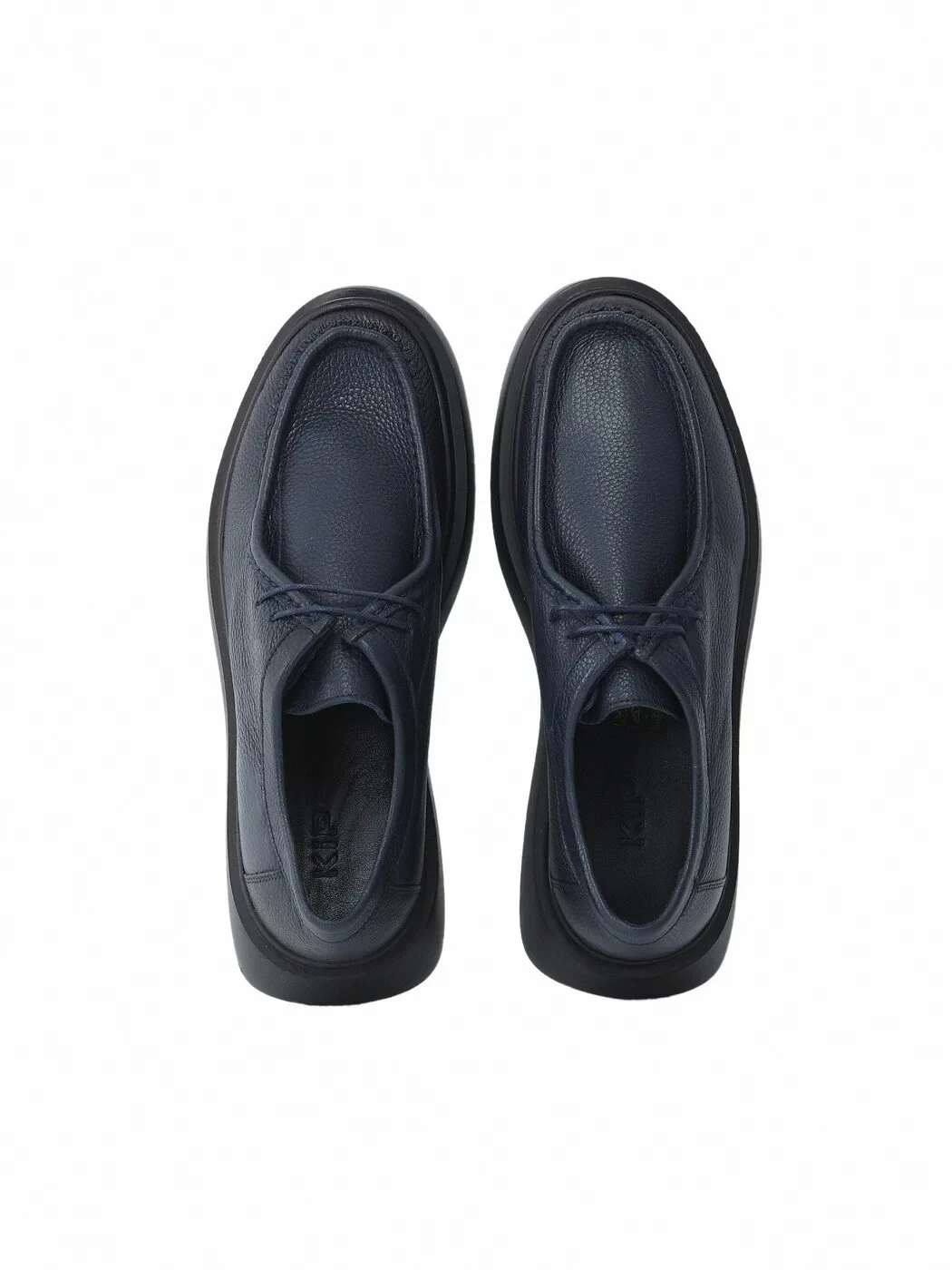 Lacivert Deri Smart Casual Ayakkabı - 5