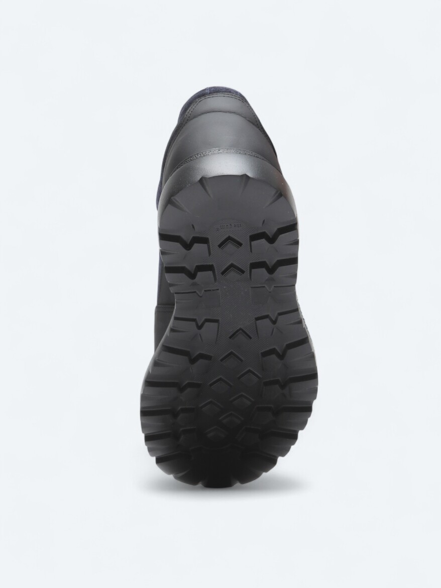 Lacivert Deri Smart Casual Ayakkabı - 4