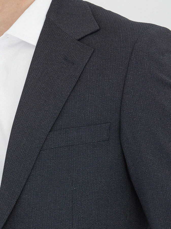 Lacivert Mikro Modern Fit Takım Elbise - 3