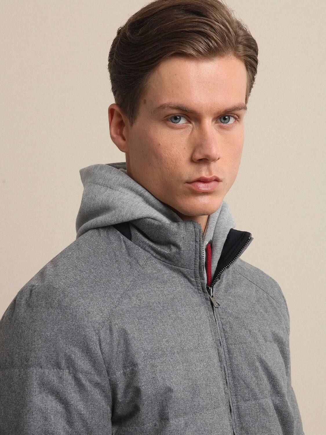 Lacivert Regular Fit Casual Dokuma Mont - 3