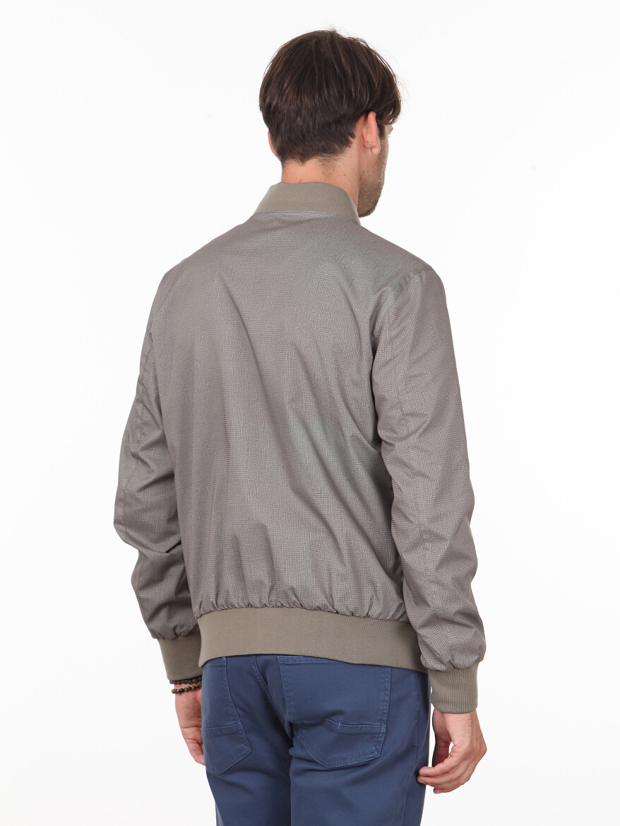 Lacivert Regular Fit Casual Dokuma Mont - 8