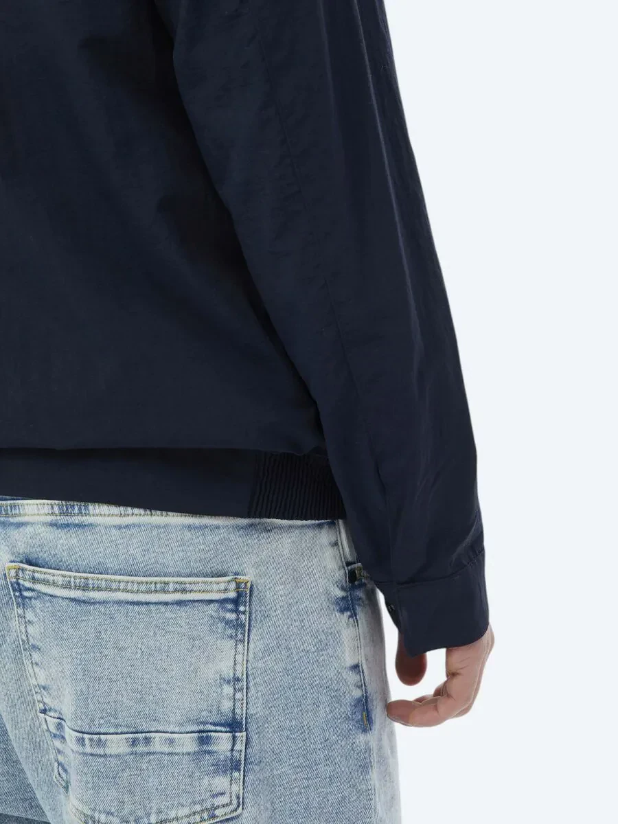 Lacivert Regular Fit Casual Dokuma Mont - 7