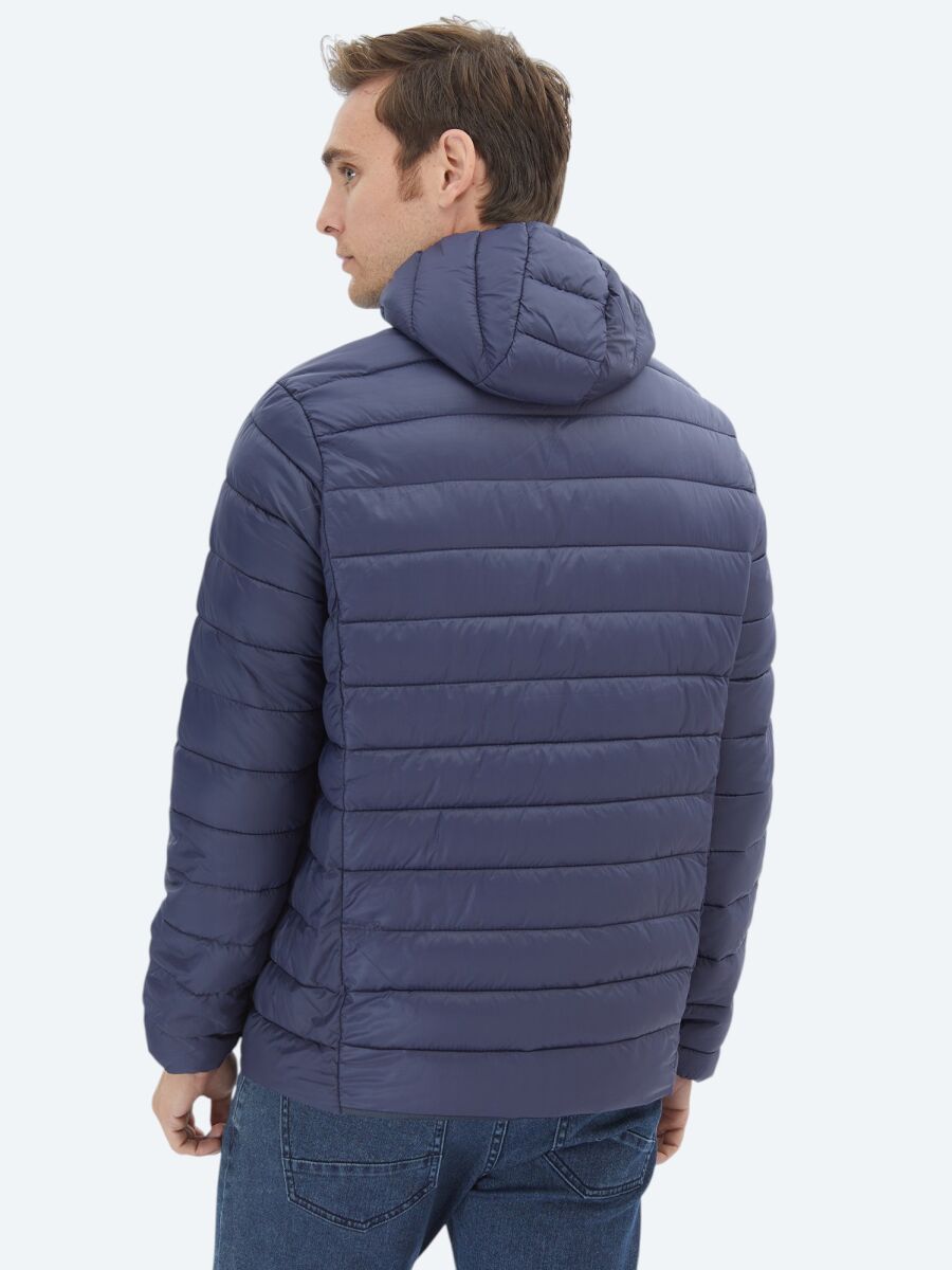 Lacivert Regular Fit Casual Dokuma Mont - 7