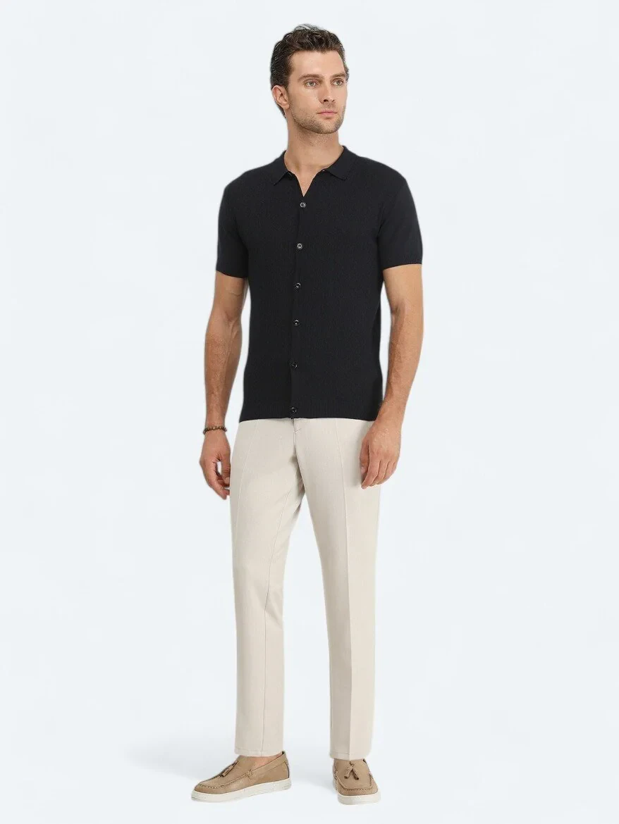 Lacivert Regular Fit Casual Gömlek - 2