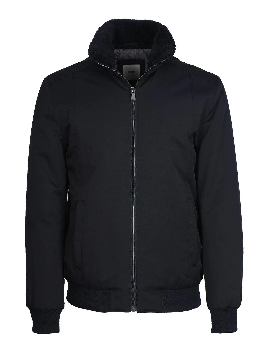 Lacivert Regular Fit Dik Yaka Casual Dokuma Mont - 6