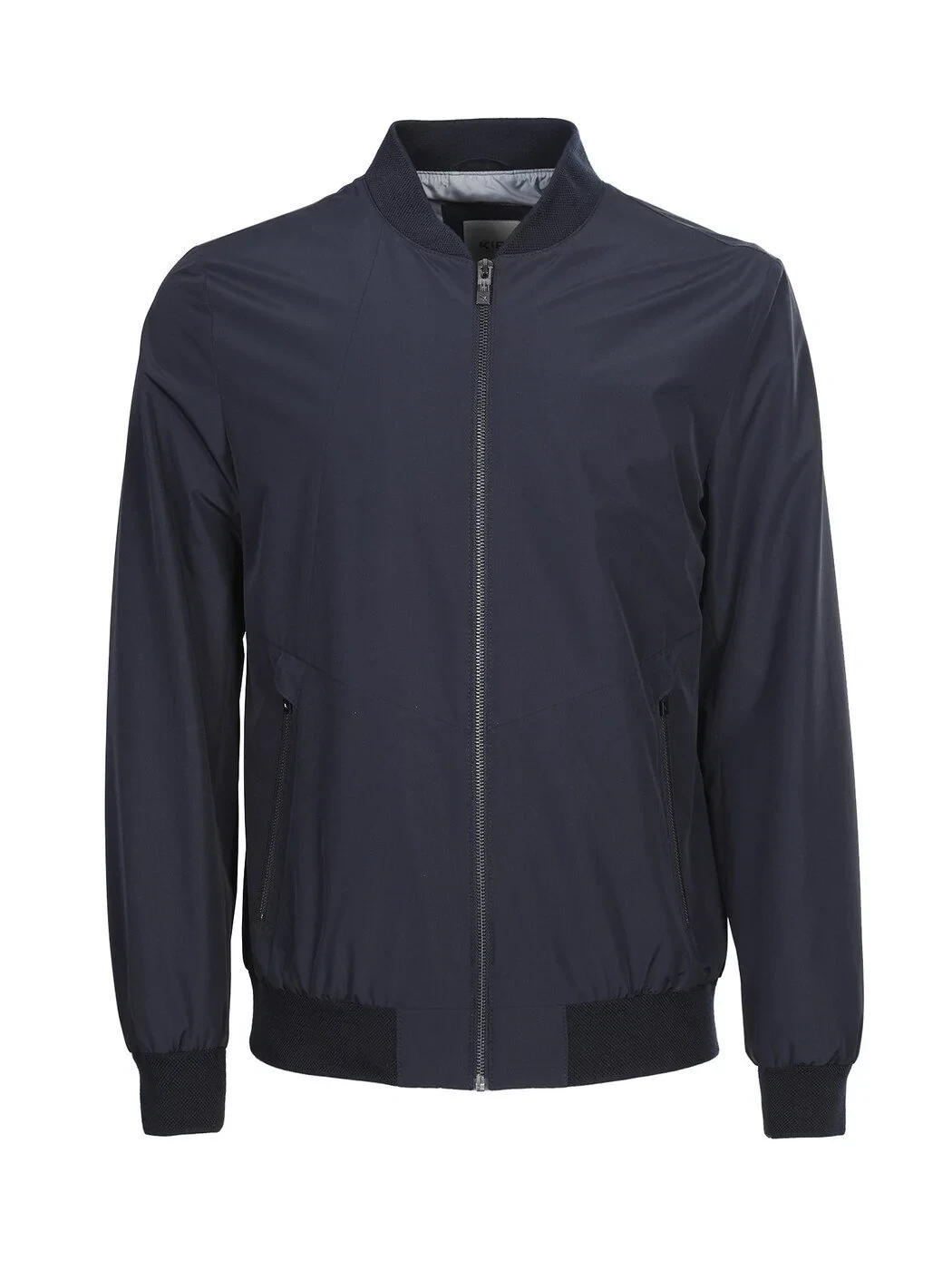 Lacivert Regular Fit Dik Yaka Casual Dokuma Mont - 6