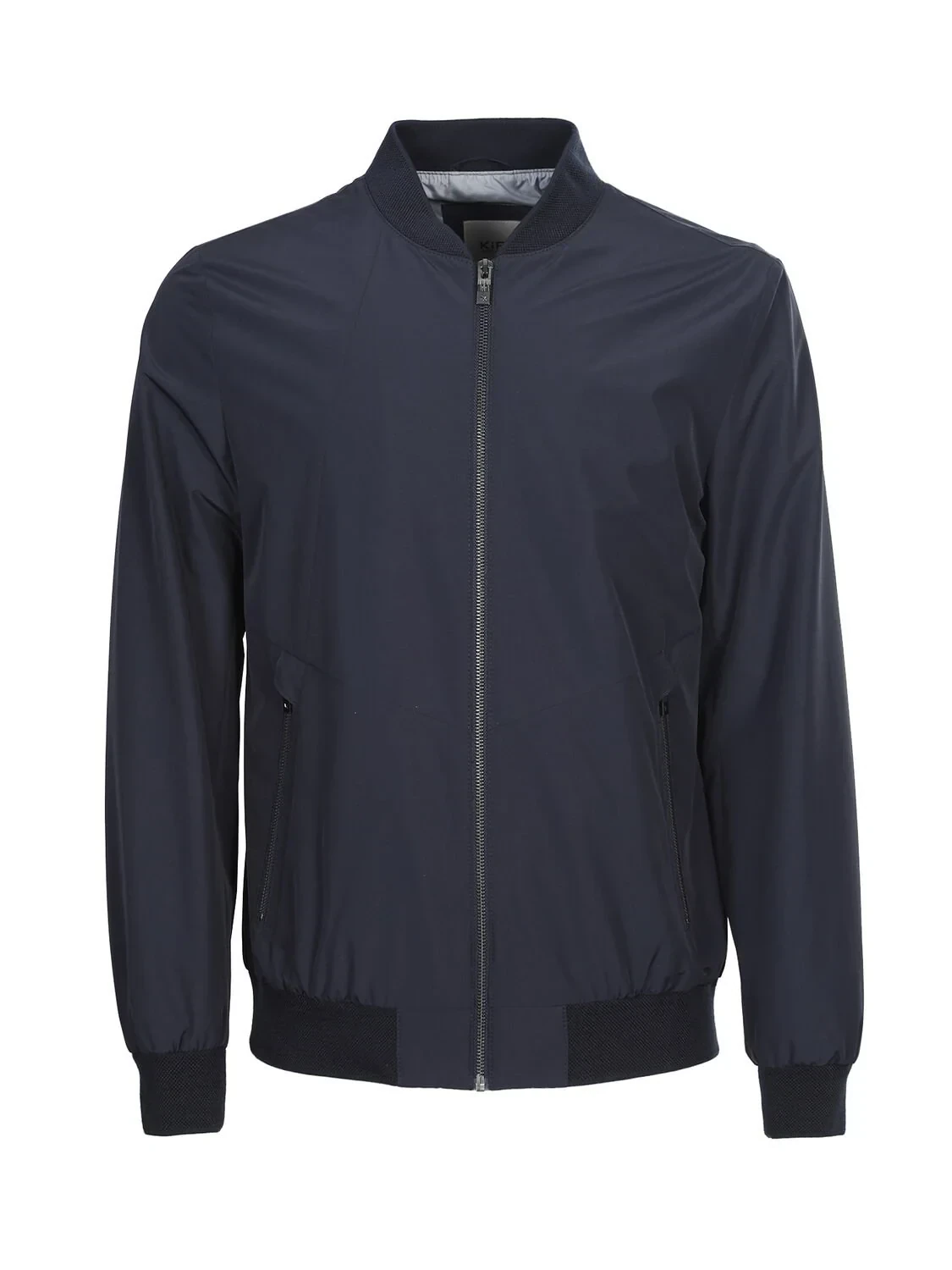 Lacivert Regular Fit Dik Yaka Casual Dokuma Mont - 6