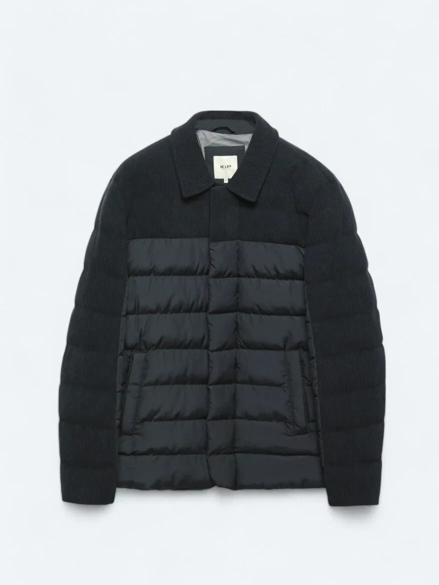 Lacivert Regular Fit Micro Jel Elyaflı Spor Ceket - 7