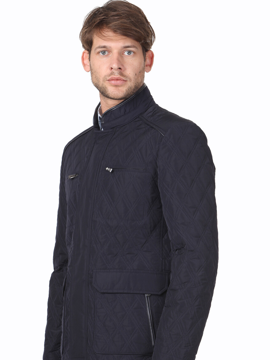 Lacivert Regular Fit Spor Ceket - 3