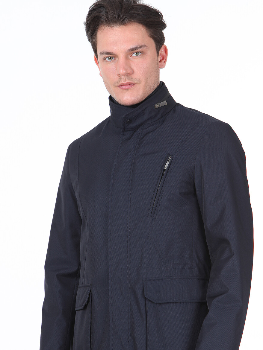 Lacivert Regular Fit Spor Ceket - 2