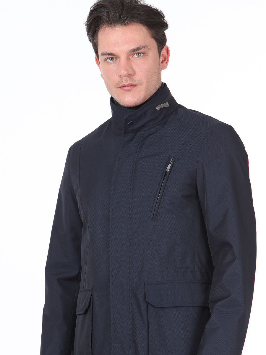 Lacivert Regular Fit Spor Ceket - 2