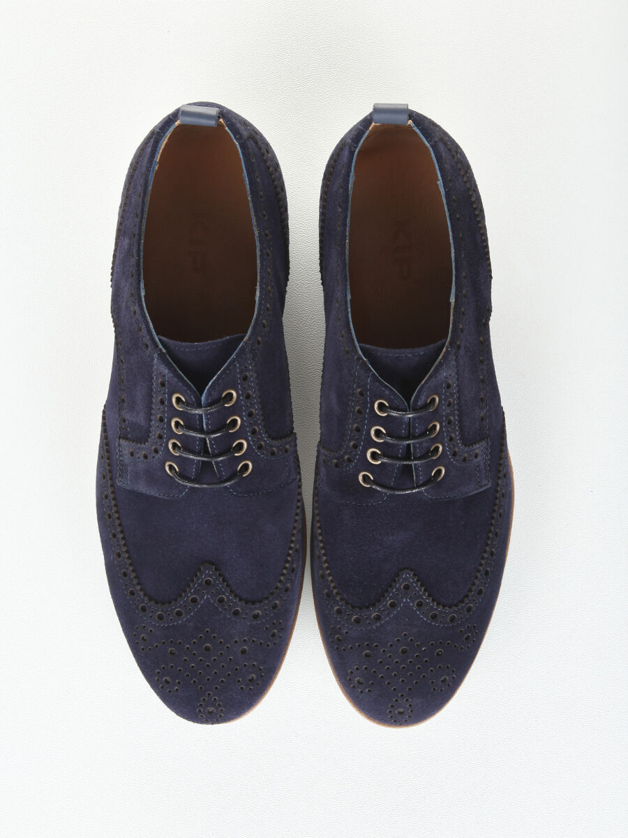 Lacivert Süet Casual Ayakkabı - 5