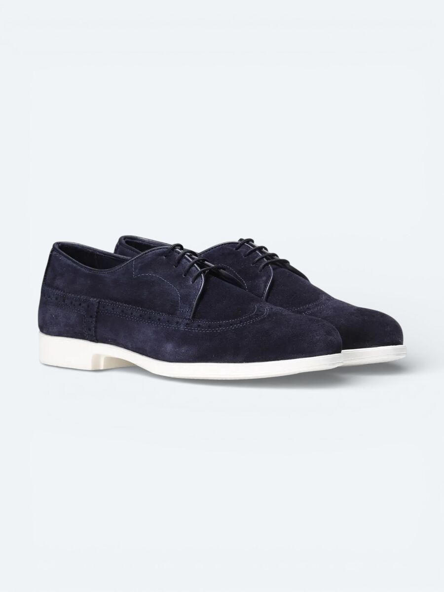 Lacivert Süet Casual Ayakkabı - 2