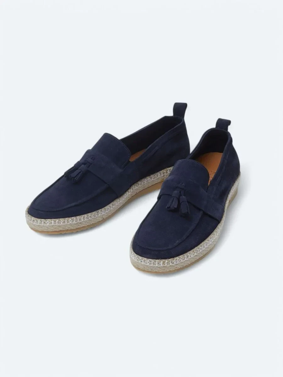 Lacivert Süet Smart Casual Ayakkabı - 2