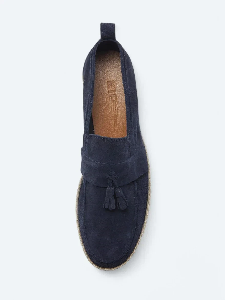 Lacivert Süet Smart Casual Ayakkabı - 3