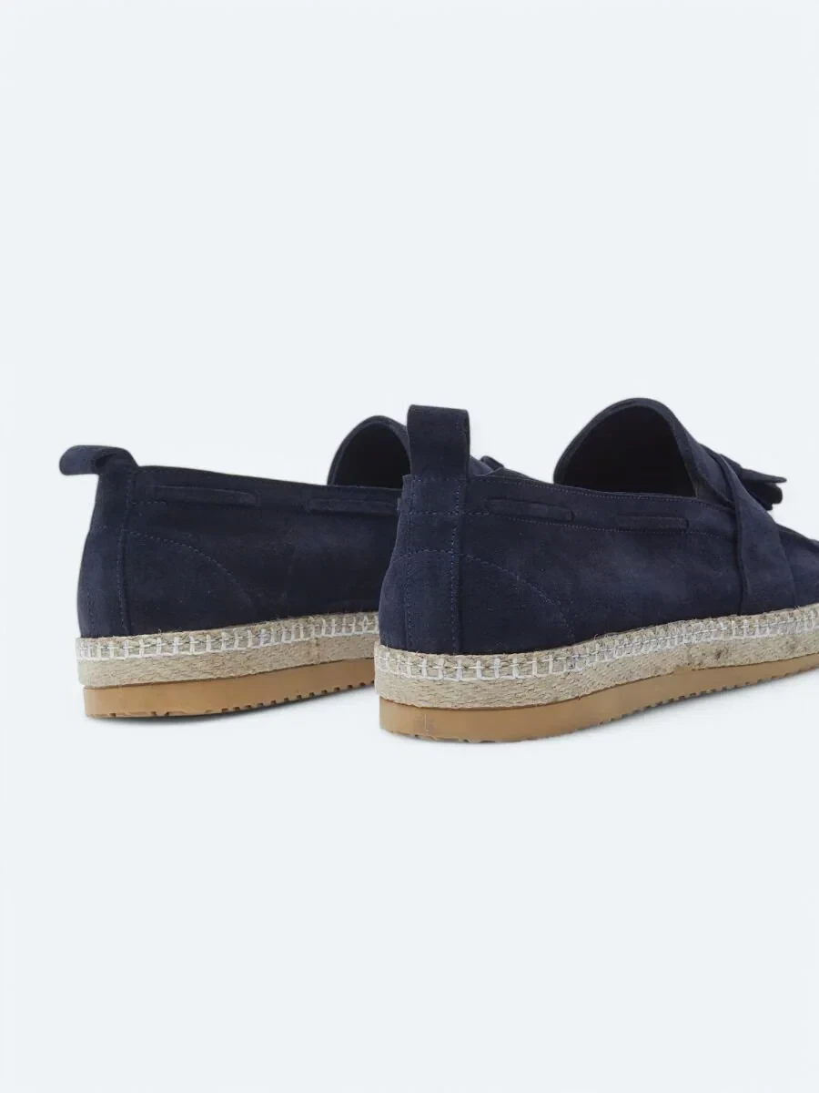 Lacivert Süet Smart Casual Ayakkabı - 5
