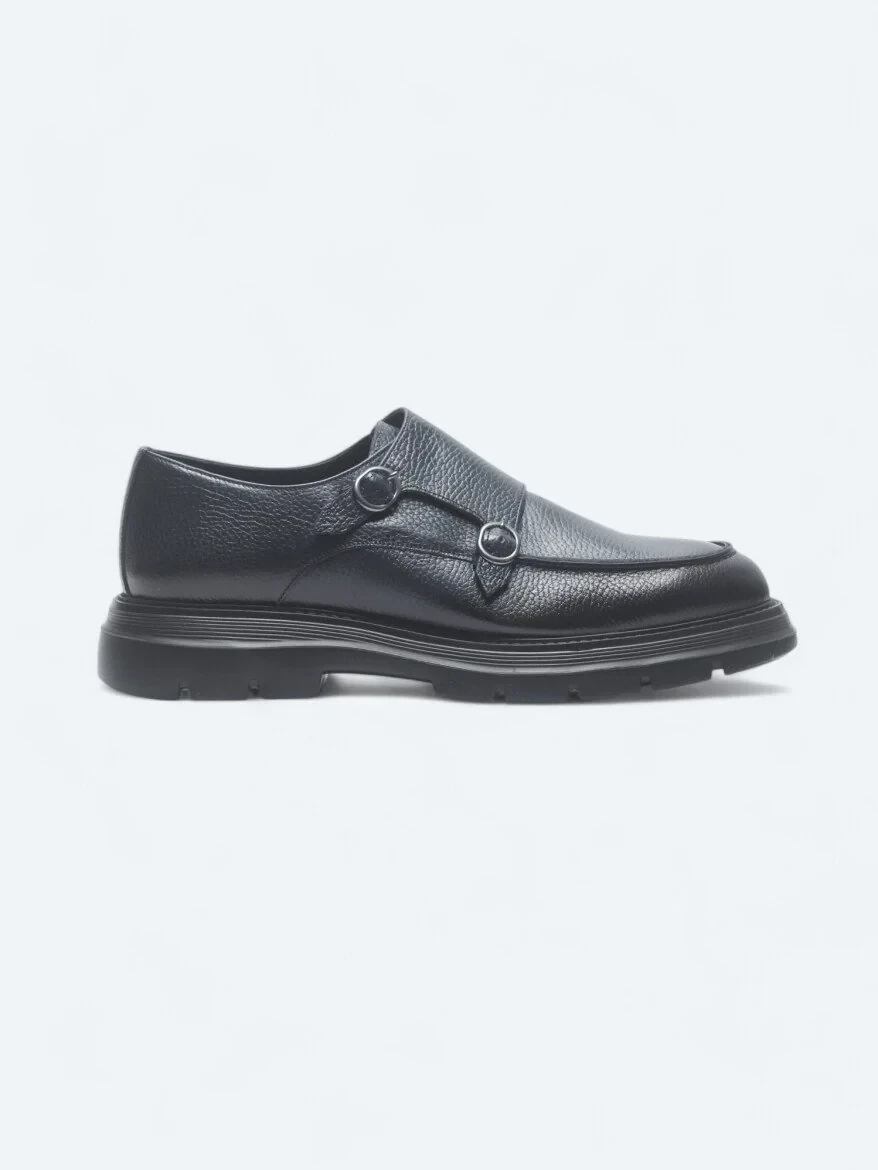 Lacivert Süet Smart Casual Ayakkabı - 1