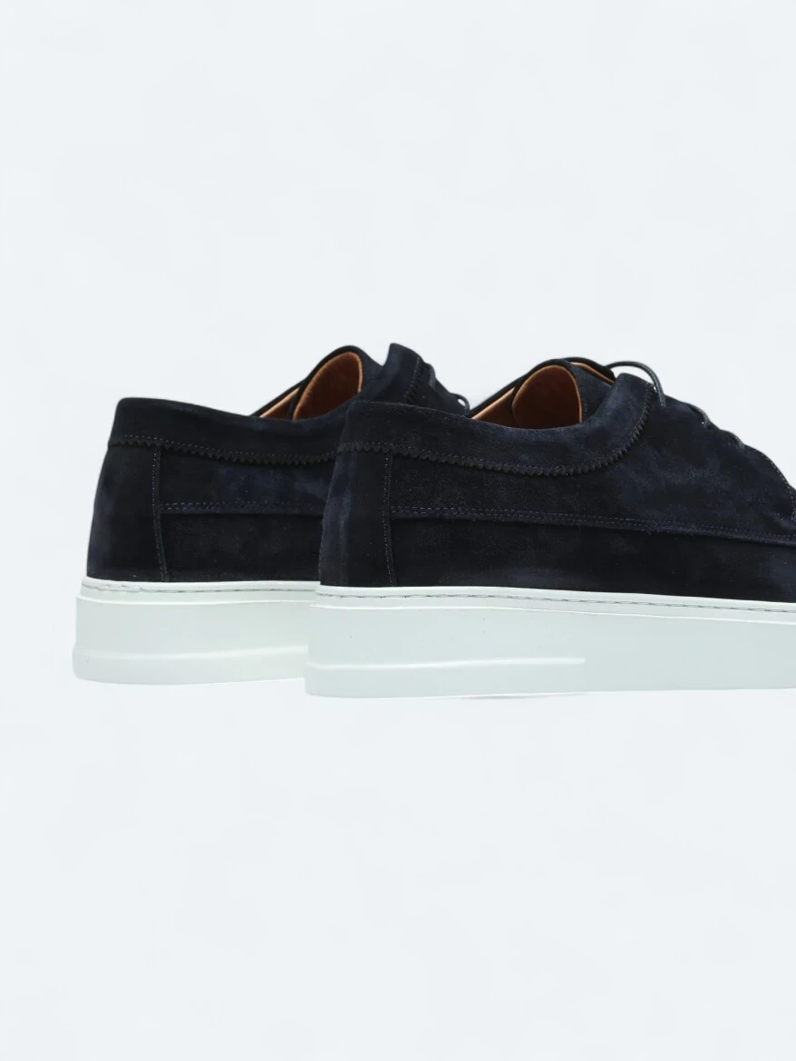 Lacivert Süet Smart Casual Ayakkabı - 5