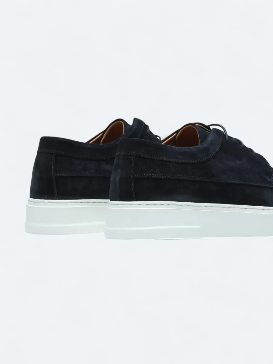 Lacivert Süet Smart Casual Ayakkabı - 5
