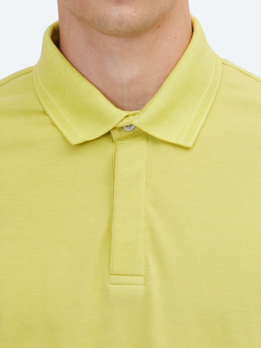 Lemon Mold Plain 100% Cotton T-Shirt - 4