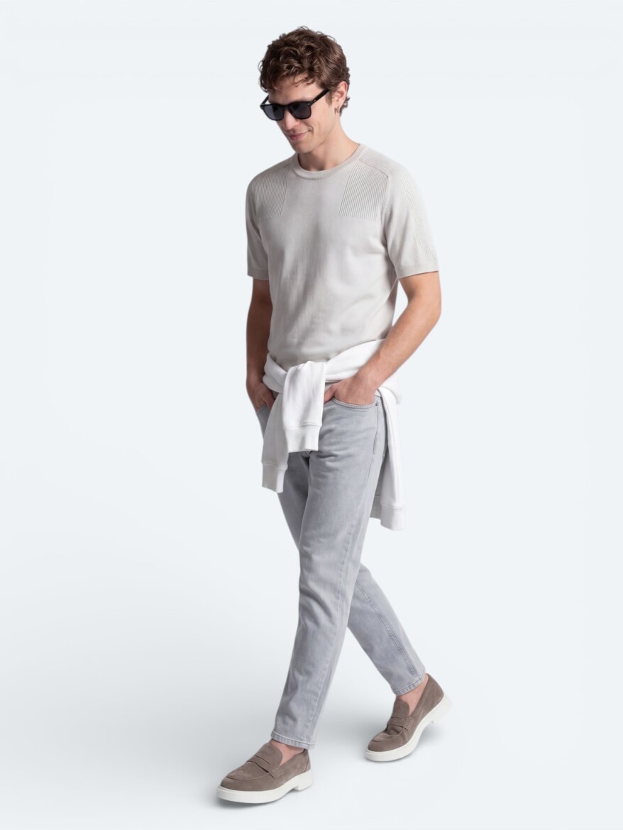 Light Beige Knitwear - 4