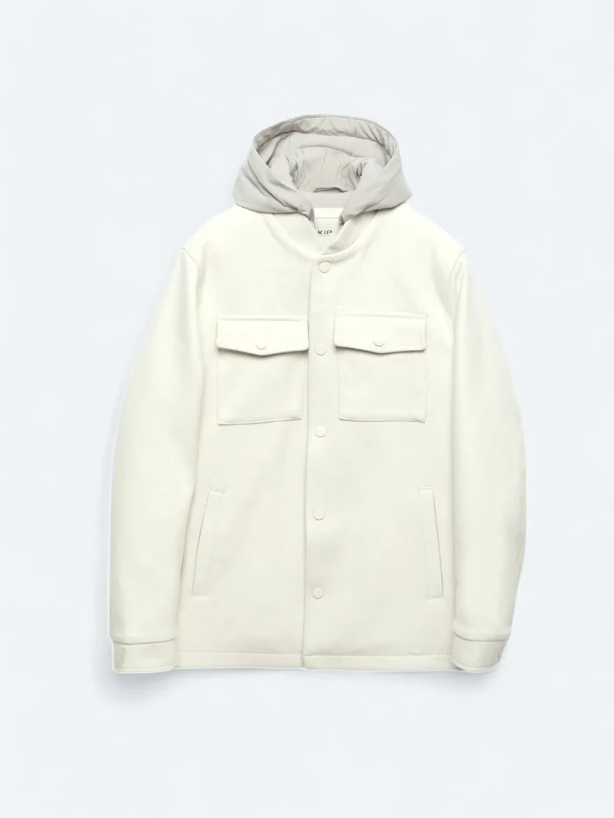 Light Beige Weaving Coat - 9