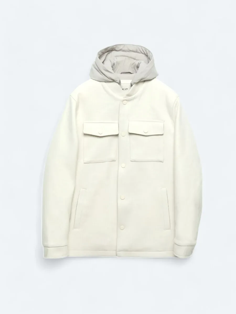 Light Beige Weaving Coat - 9